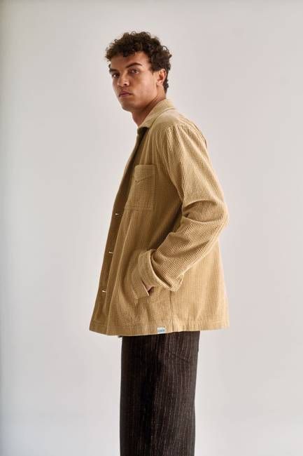 STANLEY Organic Cotton Cord Jacket - Croissant