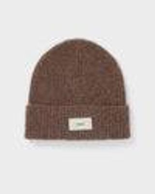 Label Beanie | Men's Nutmeg Heather Hat | Vuori