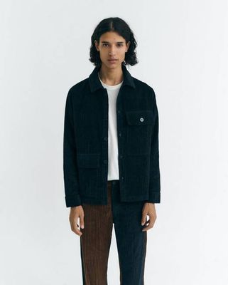 Blue corduroy Gabin overshirt