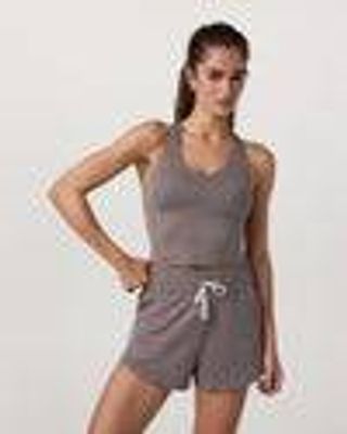 Halo Performance Crop Tank 2.0 | Women's Huckleberry Top | Vuori