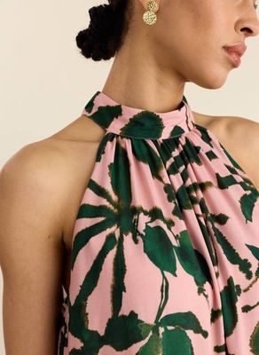 Anouk Printed Sleeveless Maxi Dress
