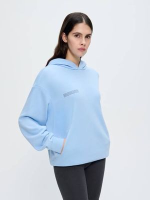 Womens 365 Midweight Hoodie—Dewdrop Blue