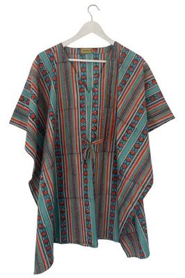 NEW! Block print Kaftan Short No.105