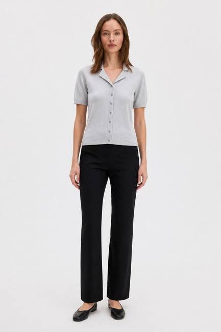 Cotton Linen Knit Top