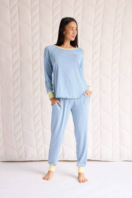 Relaxed Long Sleeve Top + Harem Pant