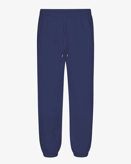 Organic Relaxed Sweatpants - Marine Blue