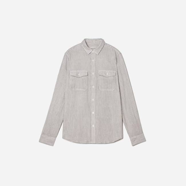 The Long-Sleeve Summer Shirt | Black / White