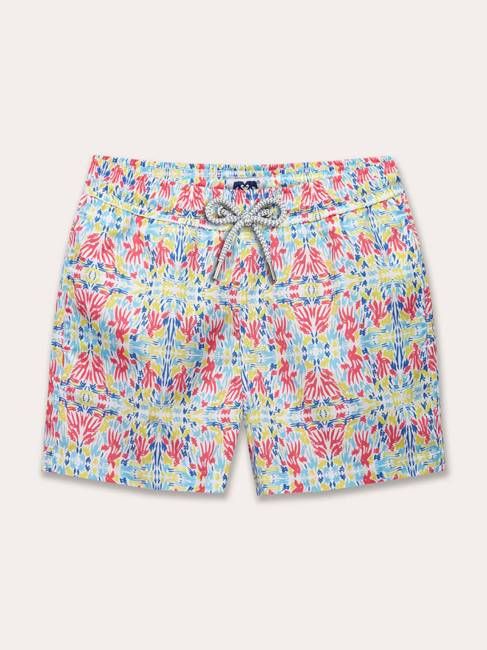 Boys Coral Kaleidoscope Staniel Swim Shorts