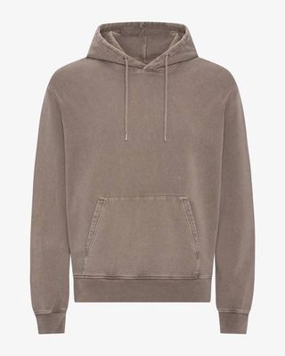 Klassische Bio-Kapuze - Verwaschenes Khaki