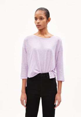 SIANAA LOVELY STRIPES | lavender light-oatmilk