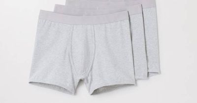 Grey Melange Boxer Brief 3-Pack | Organic Cotton Stretch | Asket