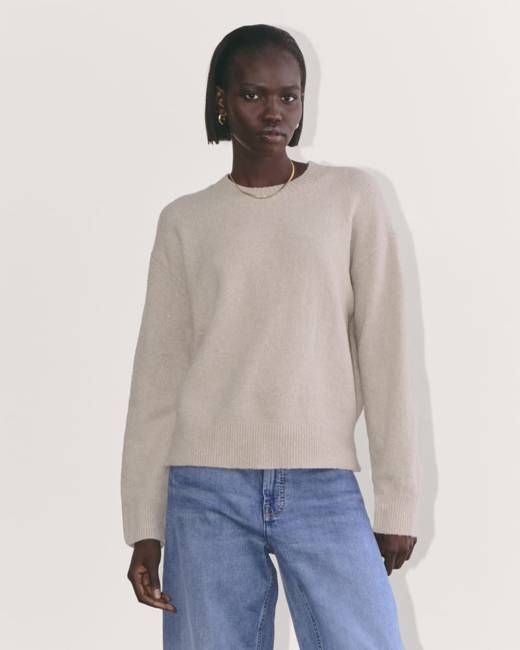 The Cocoon Crew in Plush Cotton | Heather Mushroom