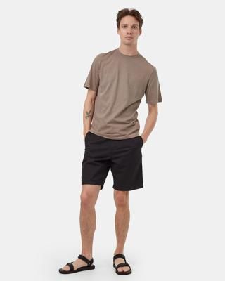 Regenerative Cotton Step Hem T-Shirt