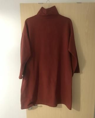 Xena Organic Cotton Dress in Rust XS