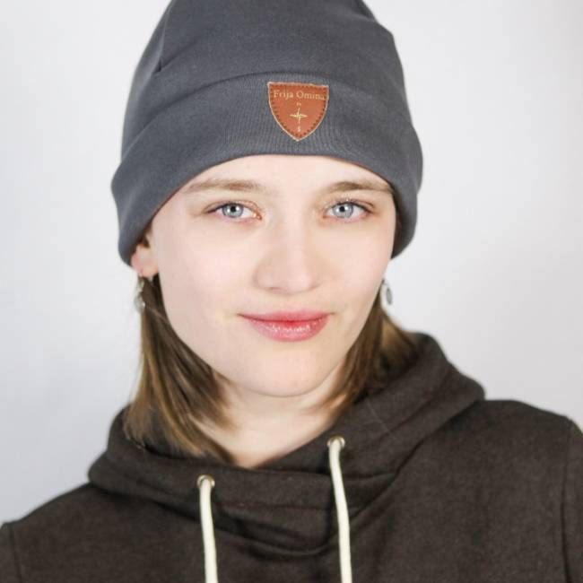 Nachhaltige Beanie Basel anthrazit - kaufen