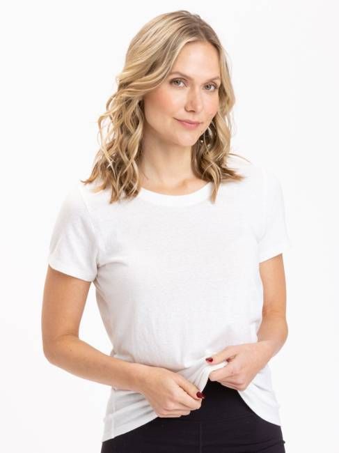 Odette Triblend Crew Tee