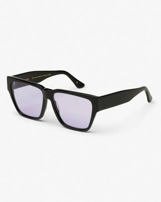 Sonnenbrille 11 - Deep Black Solid - Lavendel