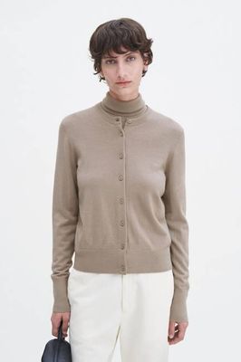 Kurzer Cardigan aus Merinowolle