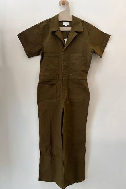 Sample Sale Logan Jumpsuit in Hunter