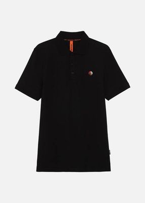 SI S/S POLO BLACK