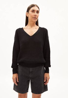 RANAA CROCHET LINO| black