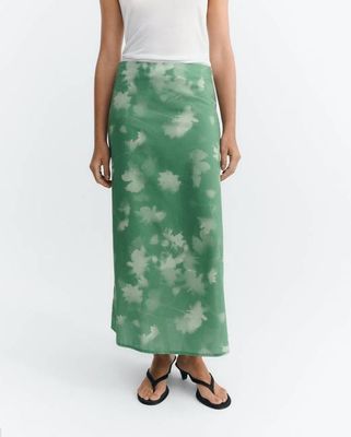 Typia Kora green midi skirt