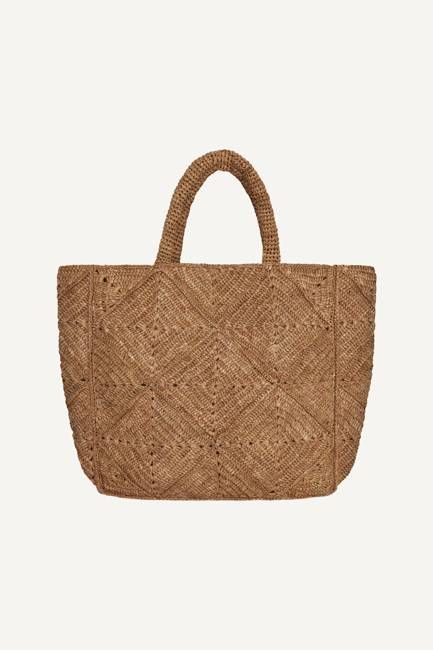 Cala Tote - Caramel Raffia
