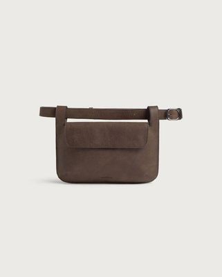 Belt Bag brown leather Brick