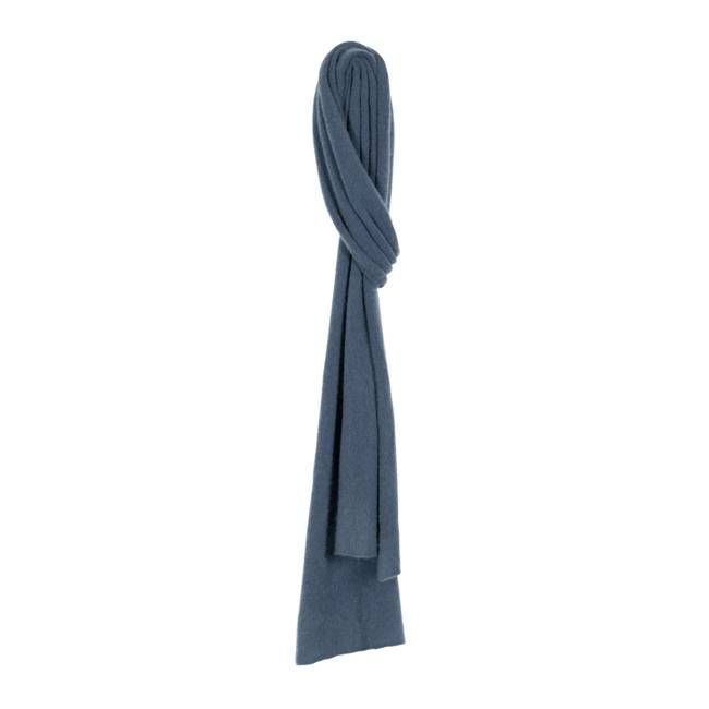 Recycled Cashmere Scarf - French Indigo