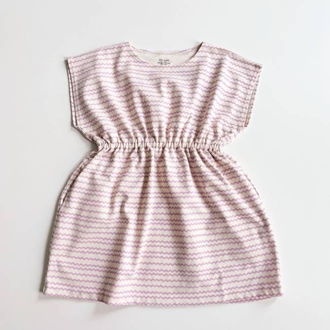 Weekend Dress, Ric Rac Print, Pansy, Size 6