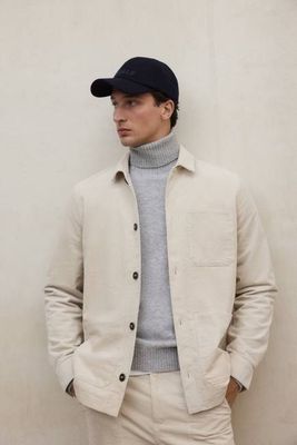 BEIGE BERMO JACKET