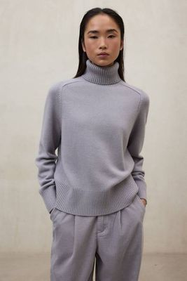 PURPLE CAQUI SWEATER