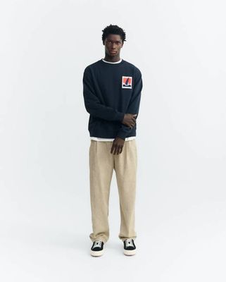 Leon patched optimist sweatshirt