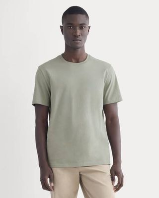 The Essential Organic Crew | Sage Green