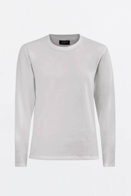 The Classic Organic Long-Sleeve Tee - White