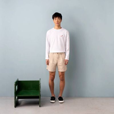Pleated Shorts