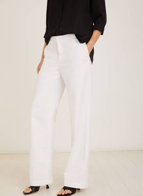 Margot Organic Cotton Stretch Wide Leg Jeans