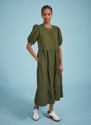 Georgiana Tiered Midi Dress