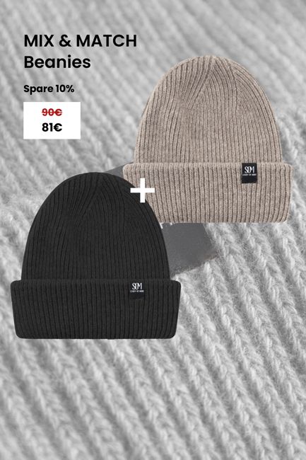 Mix & Match Beanies kaufe 2 & spare 10%