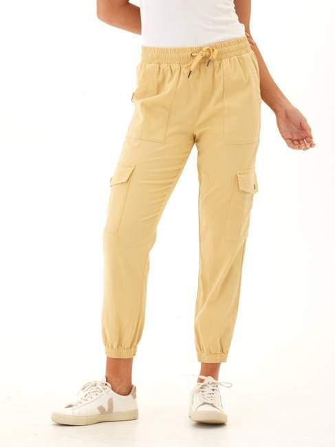 Delilah Stretch Twill Cargo Jogger 27"