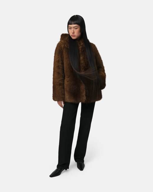 Katin Mink Hooded Coat