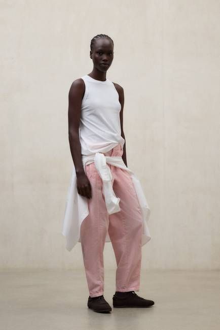 PINK RIPOLL TROUSERS