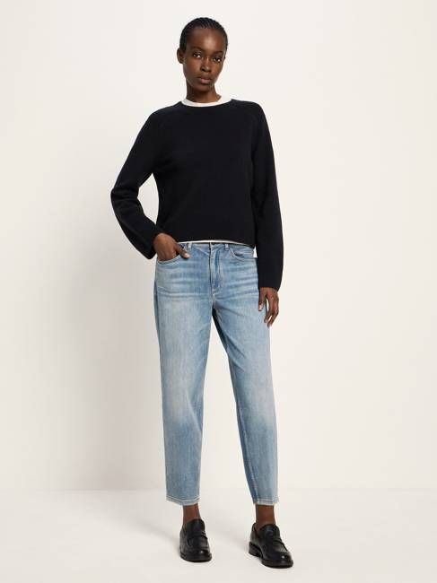 Cropped Pullover (GOTS)