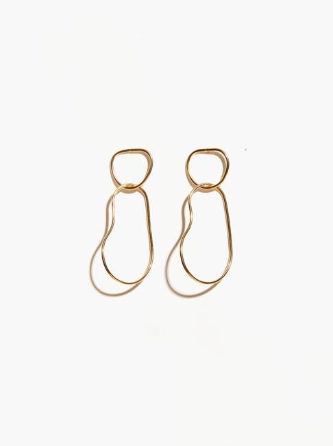 Organic Drop Earring