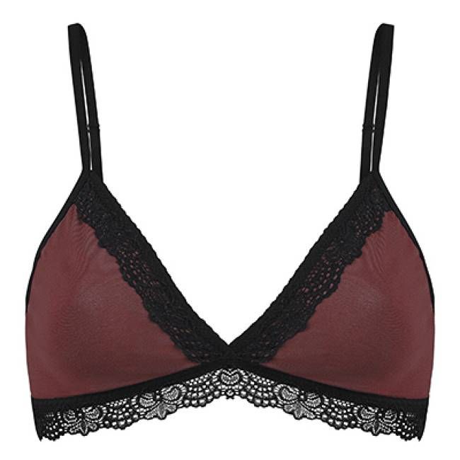 Bio BH, Spitze aubergine - kaufen