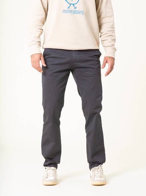 LOMAS DARK GREY MEN'S CHINOS