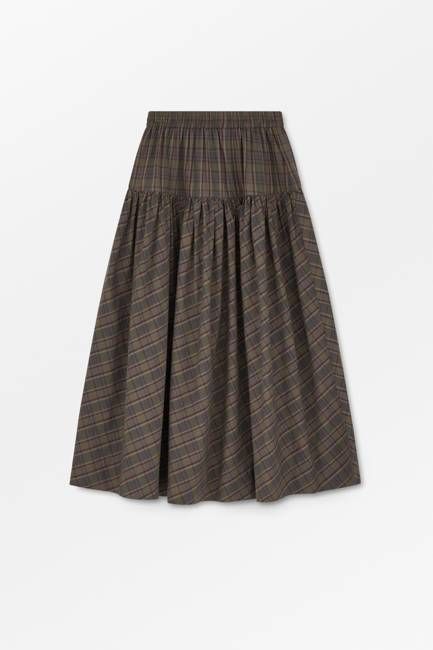 Lili skirt - Green/Red check