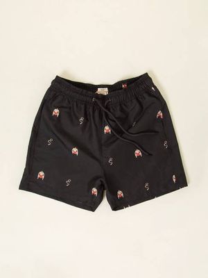 NOKIE SUMO FIGHTER BLACK MEN'S SWIMSUIT