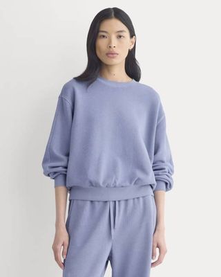 Lightweight Terry Blouson Crew | Velvet Morning