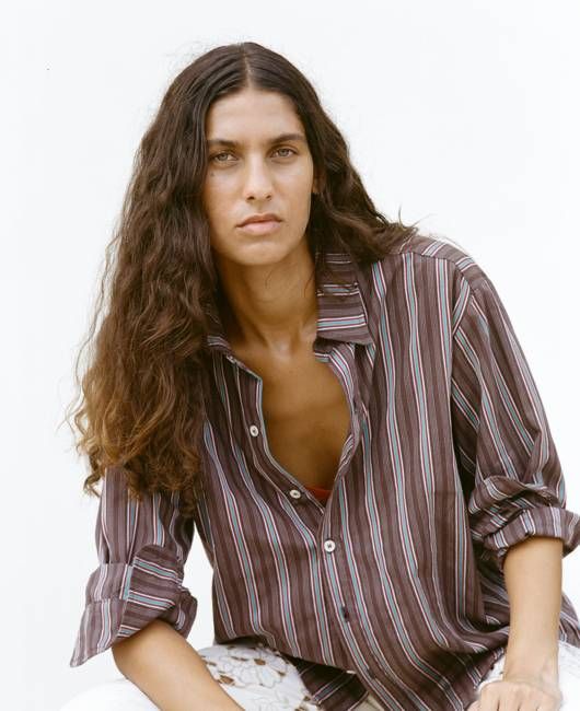 Sequoia Shirt - Brown Dobby Stripe